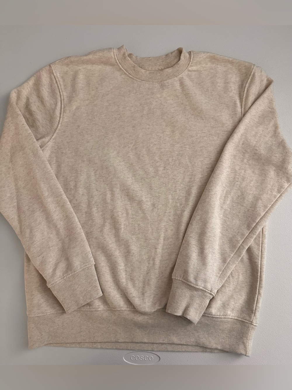 Goodfellow & Co Crewneck Sweater in Light Beige Heather‎